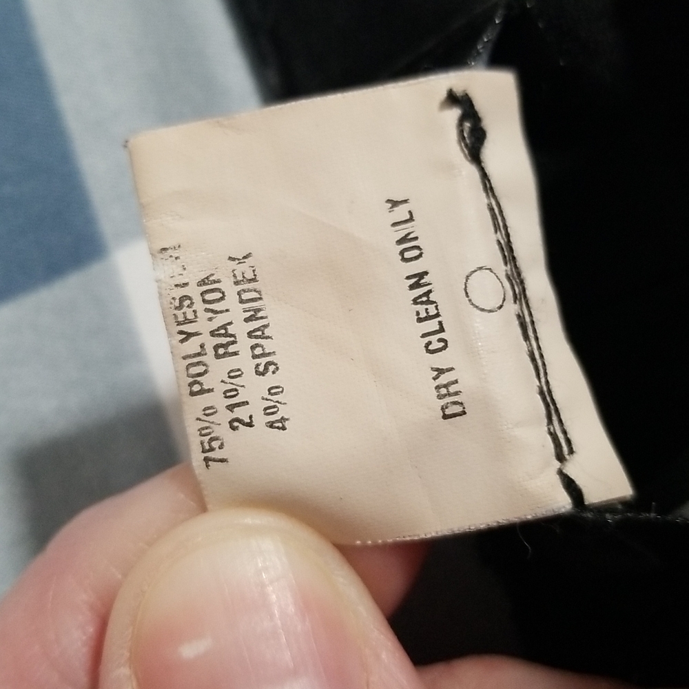 POLECI MADE IN USA BLACK AND WHITE STRIPE PANTS - Picture 11 of 16